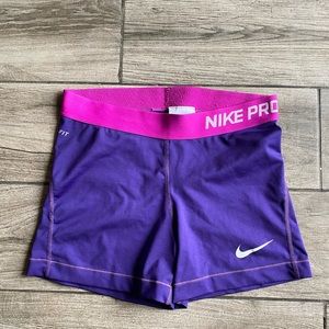 Nike Pro Compression Shorts two tone